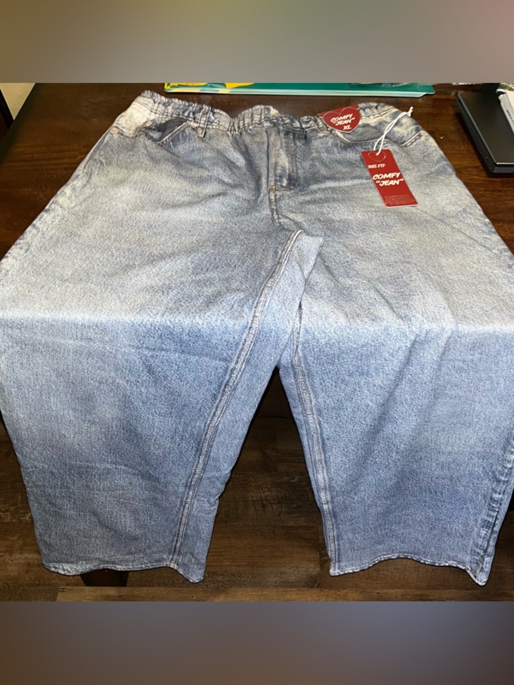 XL Comfort Fit Light Blue Jeans